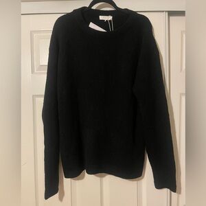 One grey day merino wool blend sweater